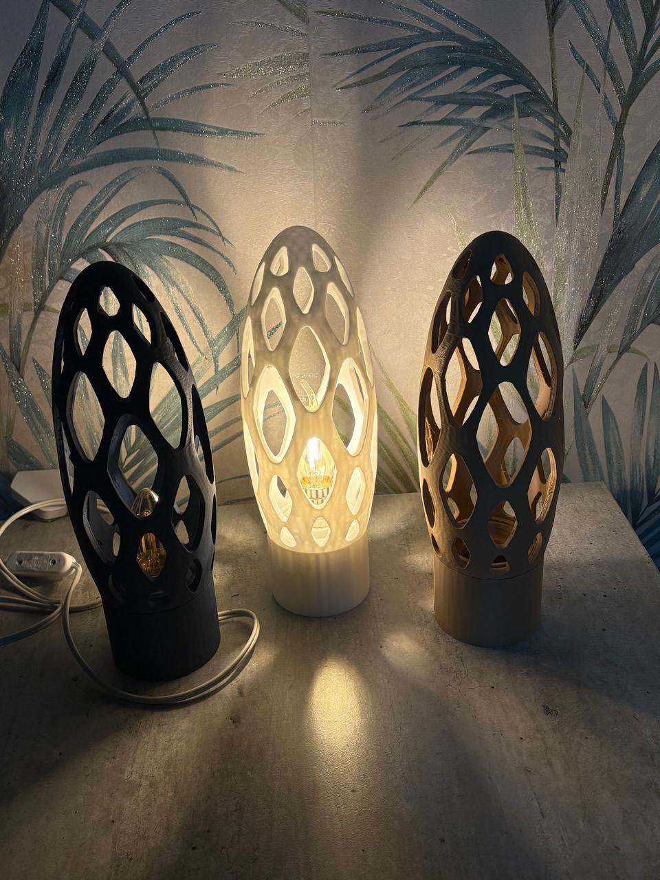 Dinosaur Egg Lamp
